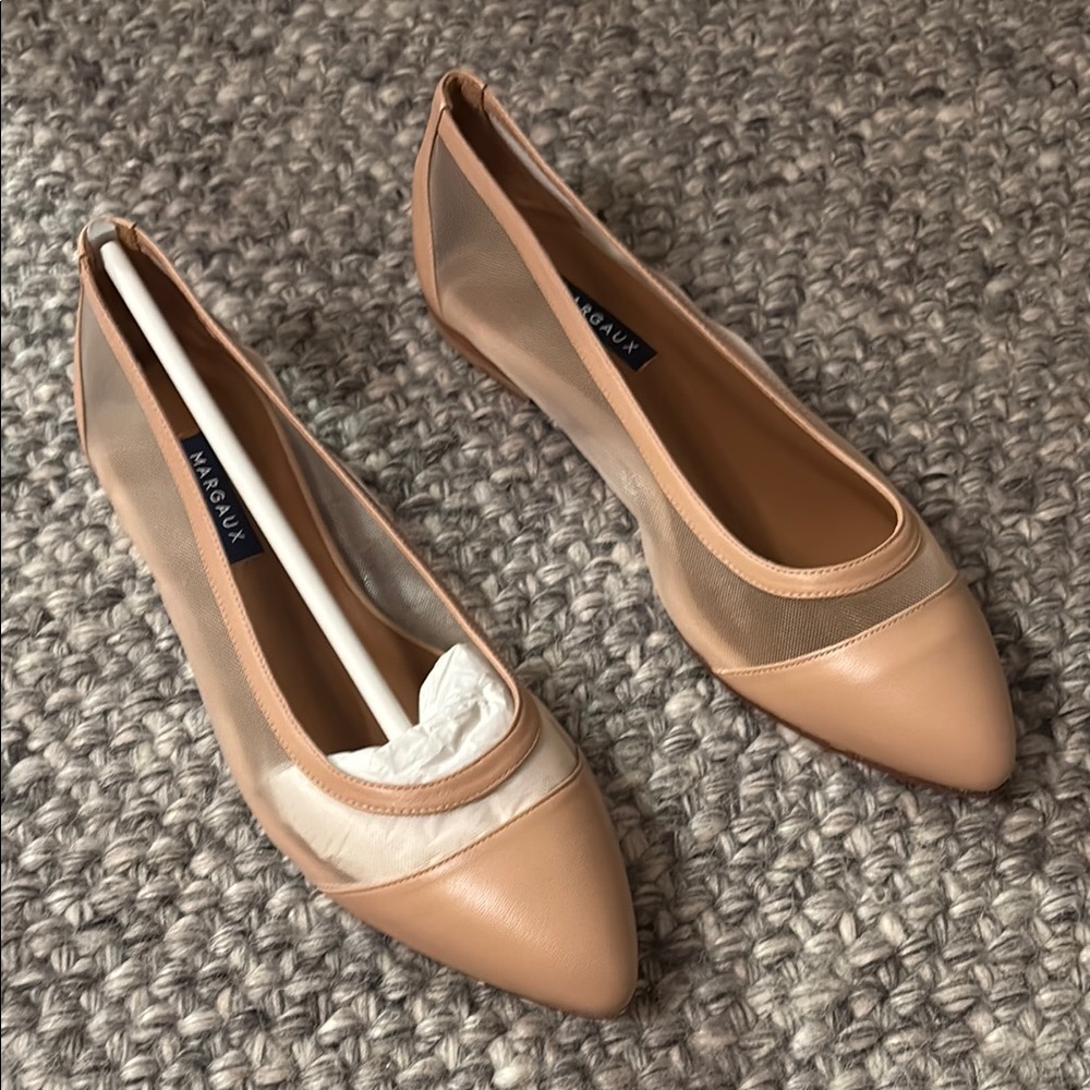 Margaux Beige Women's Flats